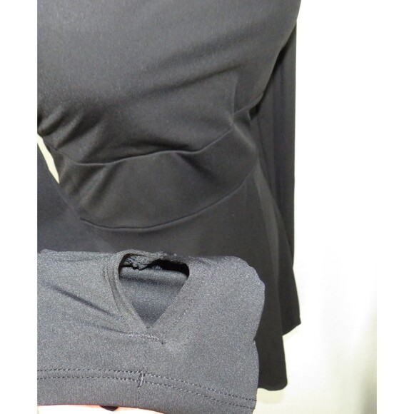 Halara SoftlyZero Airy Long Sleeve Thumb Hole Active Romper Mini Dress Sz Large - Picture 8 of 14